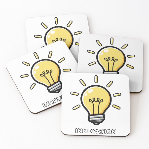 Item preview, Yellow Light Bulb Innovation Symbol designed and sold by AFernandesDSG.