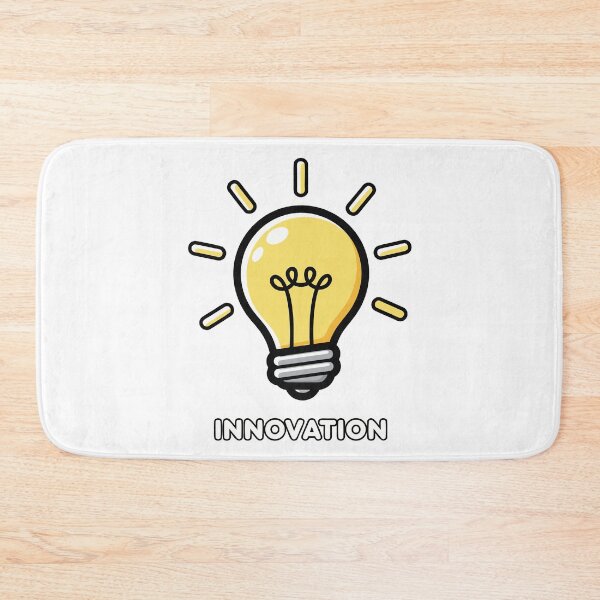 Item preview, Yellow Light Bulb Innovation Symbol designed and sold by AFernandesDSG.