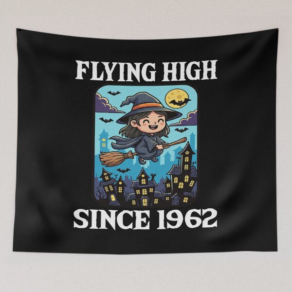 Item preview, FLYING HIGH SINCE 1962 - WITCH HALLOWEEN designed and sold by KEF Custom.