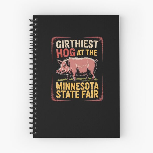 Item preview, Girthiest Hog Minnesota State Fair Vintage Design designed and sold by MissRasheedHam.