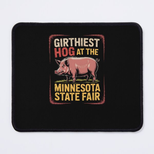 Item preview, Girthiest Hog Minnesota State Fair Vintage Design designed and sold by MissRasheedHam.