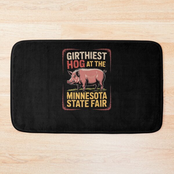 Item preview, Girthiest Hog Minnesota State Fair Vintage Design designed and sold by MissRasheedHam.