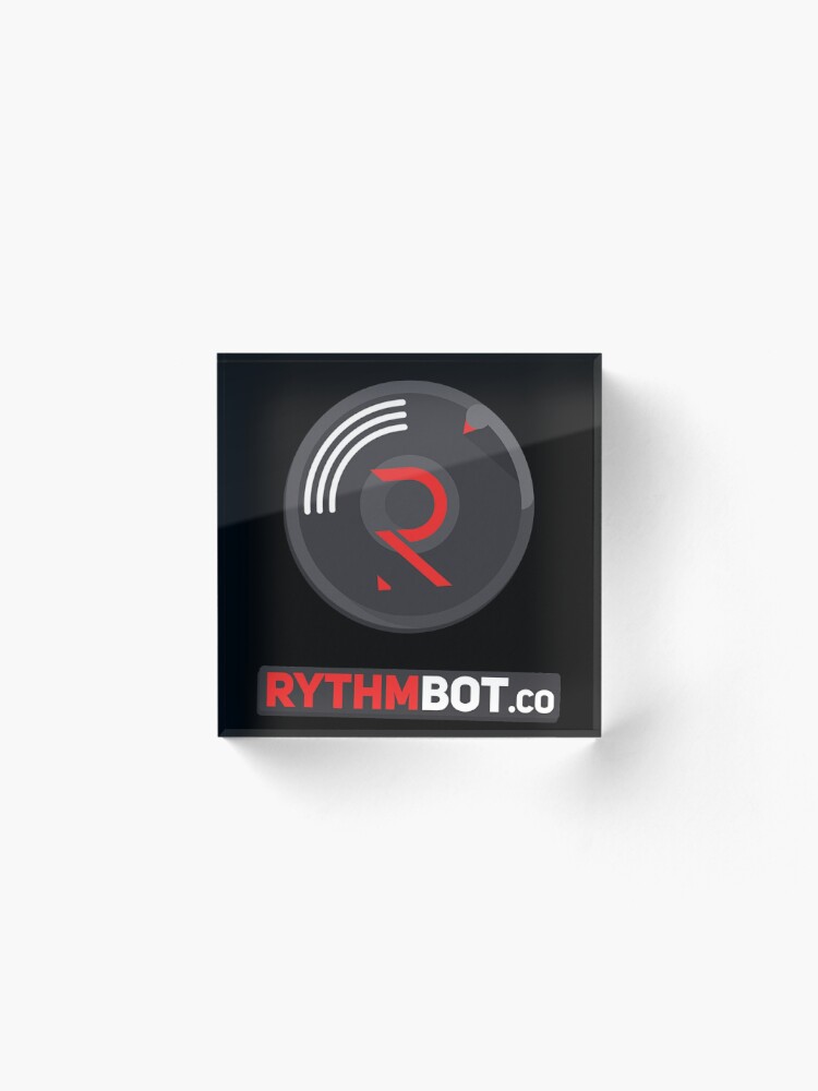 Rythmbot Co Acrylic Block By Rythm Bot Redbubble