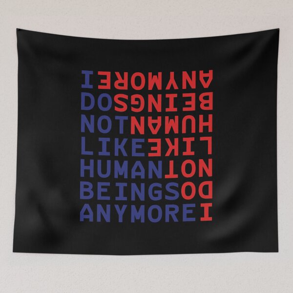Item preview, I Do Not Like Human Beings Anymore (Black Edition) designed and sold by IKDG.