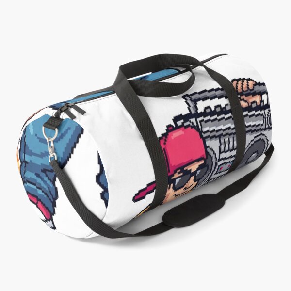 Item preview, Pixel Art B-Boy Holding a Boombox designed and sold by ToloArt.