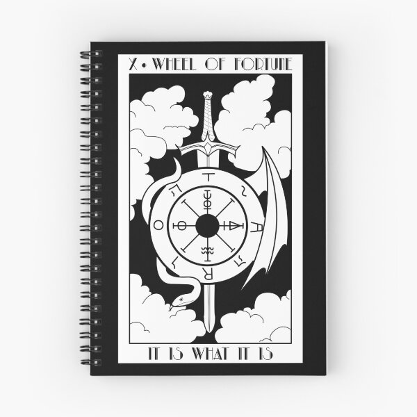 Item preview, Trashy Tarot X Wheel of Fortune Darkmode designed and sold by Sekhali.