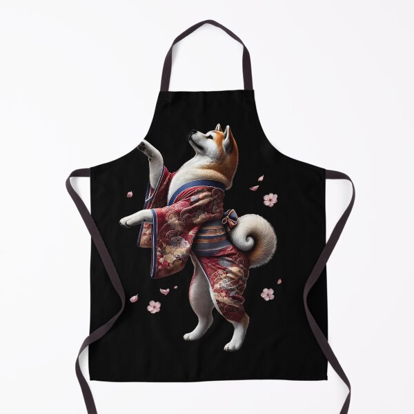 Artikelvorschau, Akita Japanische Kunst Kimono Harajuku Hundeliebhaber entworfen und verkauft von Kimberley King Art King Art.