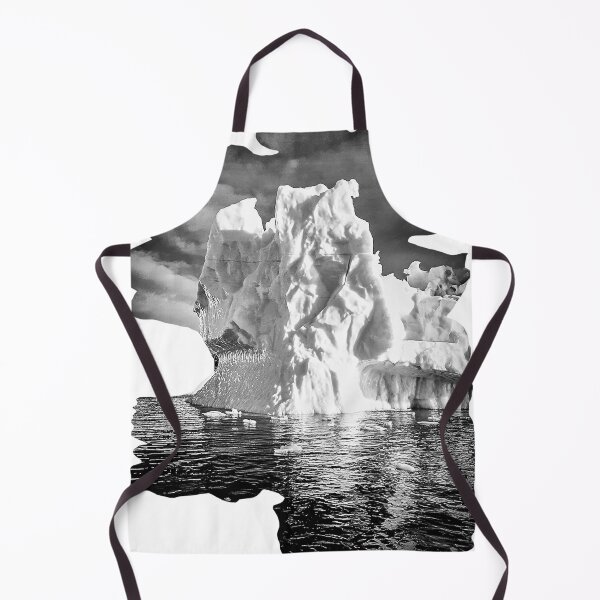 Item preview, Iceberg in Greenland as Monochrome Photo Art designed and sold by DiveDuke.