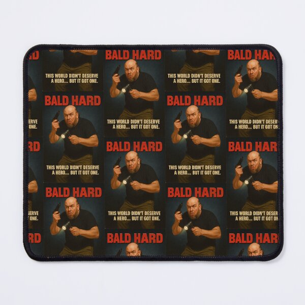 Item preview, The Bald Justice – Action Movie Parody designed and sold by Boldolka.