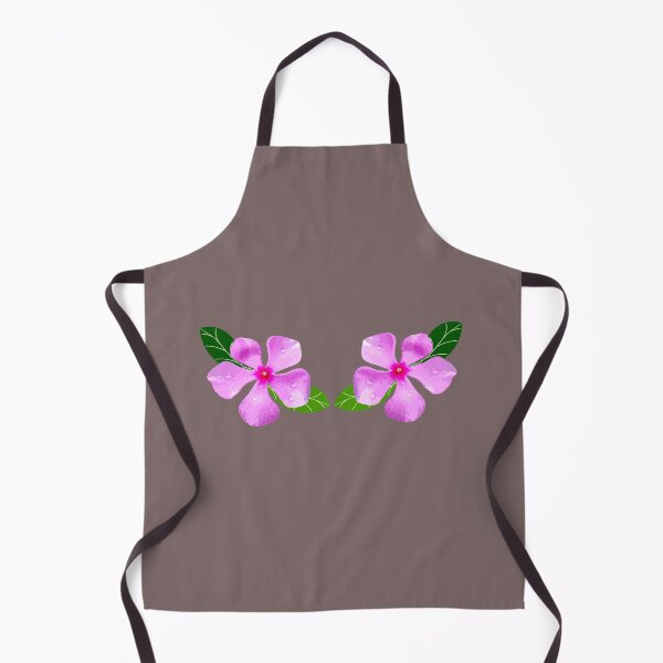 Artikelvorschau, Zwei Blumen, handgezeichnete rosa Blüten von Catharanthus roseus, (Vektorillustration Blumen) entworfen und verkauft von MiMee4451.
