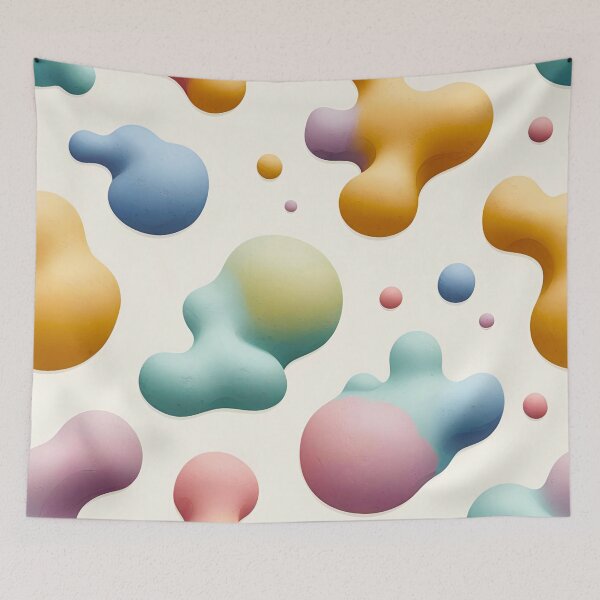 Item preview, Pastel Biomorphic Flow Tiling 1 designed and sold by Tom-Johnson.