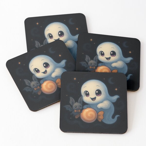 Item preview, Friendship between ghosts and bats designed and sold by FluffyGallery.