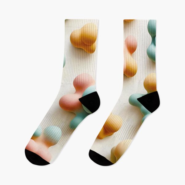 Item preview, Pastel Biomorphic Flow Tiling 2 designed and sold by Tom-Johnson.
