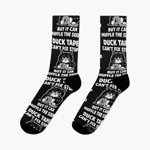 Item preview, Duct Tape Can’t Fix Stupid Funny Handyman Pun designed and sold by treasure-crafts.