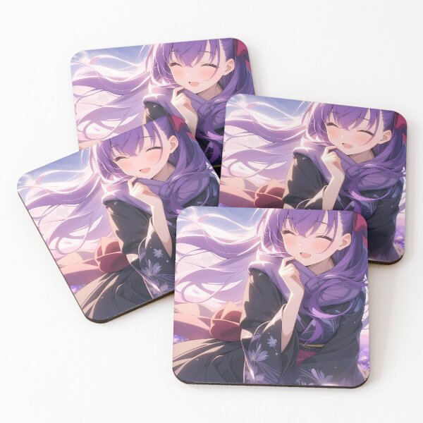 Item preview, Sakura Matou Fate Stay Night Anime Girl Floral Serenity designed and sold by TorbenKuhano.