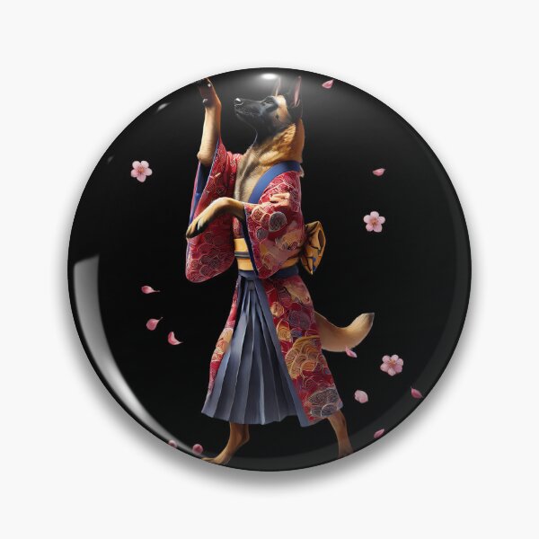 Artikelvorschau, Belgischer Malinois Japanische Kunst Kimono Harajuku Hundeliebhaber entworfen und verkauft von Kimberley King Art King Art.