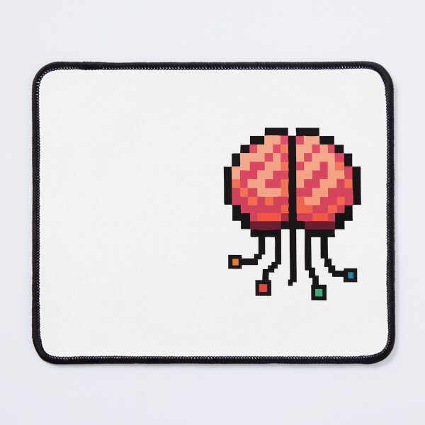 Item preview, Plugged-In Pixel Brain designed and sold by Hammad Iqbal.