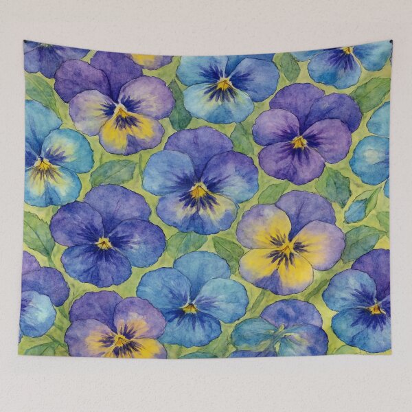 Item preview, Pansy Flower  designed and sold by Wildlife and marine life.