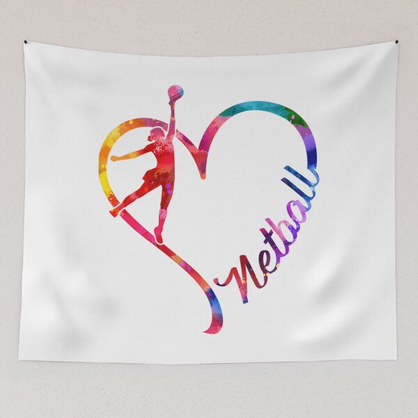 Item preview,  Netball Heart designed and sold by ConceptualVibes.