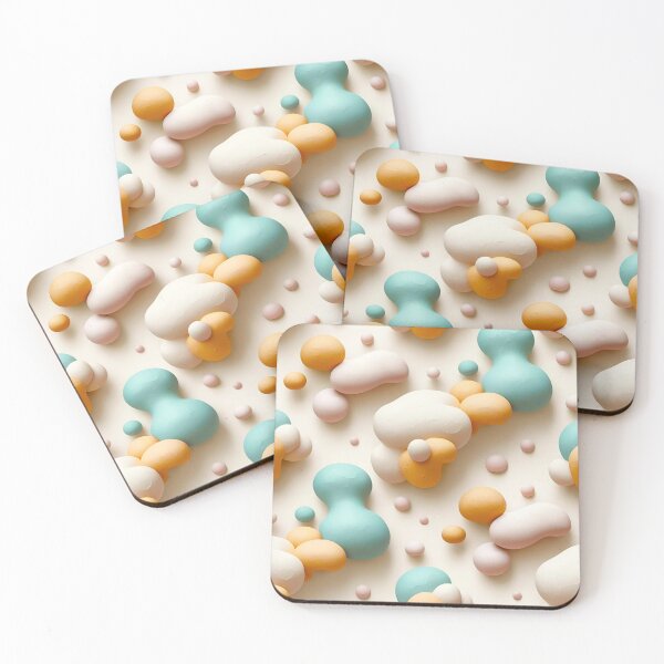 Item preview, Pastel Biomorphic Flow Tiling 6 designed and sold by Tom-Johnson.