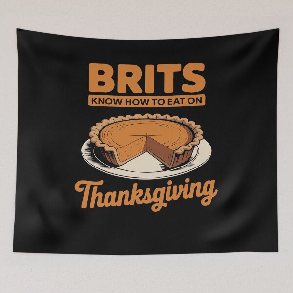 Item preview, Brits Know How to Eat on Thanksgiving designed and sold by wrestletoys.
