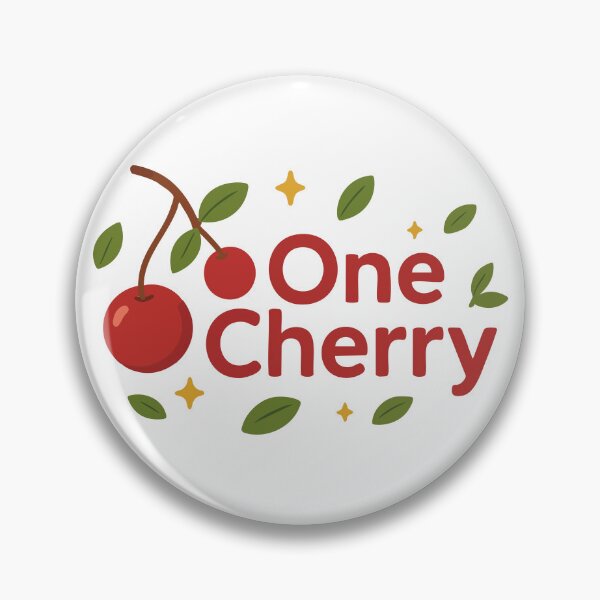 Artikelvorschau, One Cherry Retro Fruit Logo – Niedliches minimalistisches Vektordesign entworfen und verkauft von graphicnew.