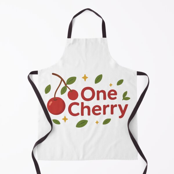 Item preview, One Cherry Retro Fruit Logo – Cute Minimal Vector Design designed and sold by graphicnew.
