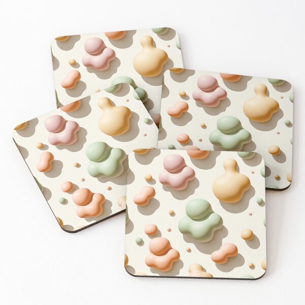 Item preview, Pastel Biomorphic Flow Tiling 7 designed and sold by Tom-Johnson.