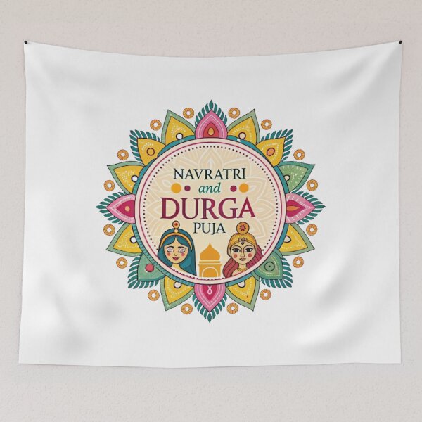 Item preview, Navratri and Durga Puja designed and sold by likbatonboot.