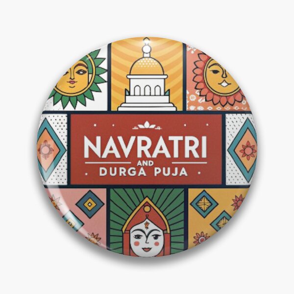 Item preview, Navratri and Durga Puja designed and sold by likbatonboot.