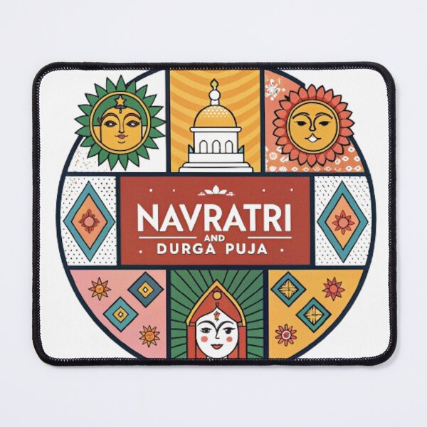 Item preview, Navratri and Durga Puja designed and sold by likbatonboot.