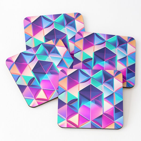 Item preview, Gradient Isometric Cube Tessellation 1 designed and sold by Tom-Johnson.