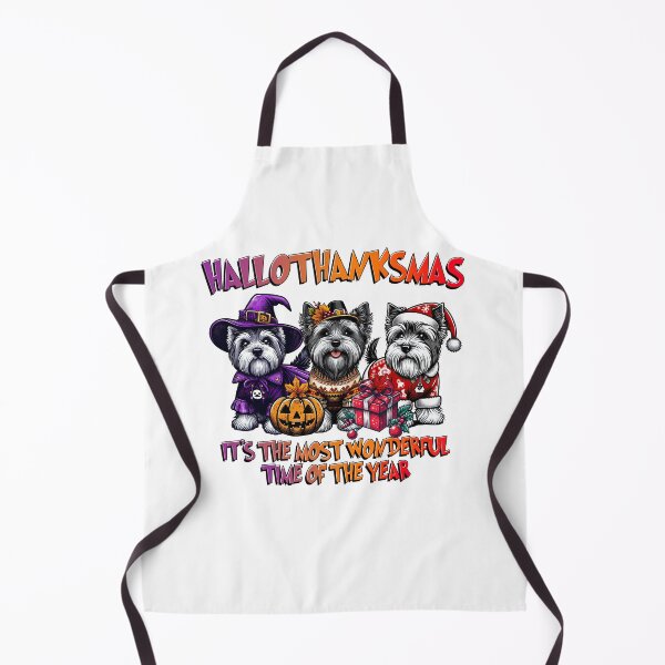 Item preview, Skye Terrier Halloween Thanksgiving Christmas  designed and sold by doodIllustrate.