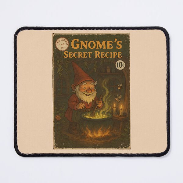 Item preview, Dreamy Cottagecore Creature: Gnome's Secret Recipe designed and sold by bapupa.