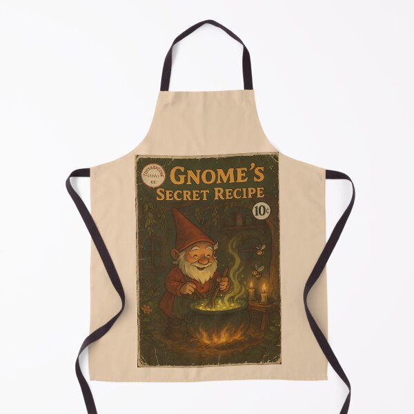 Item preview, Dreamy Cottagecore Creature: Gnome's Secret Recipe designed and sold by bapupa.