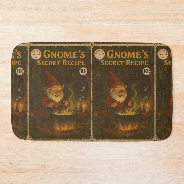 Item preview, Dreamy Cottagecore Creature: Gnome's Secret Recipe designed and sold by bapupa.