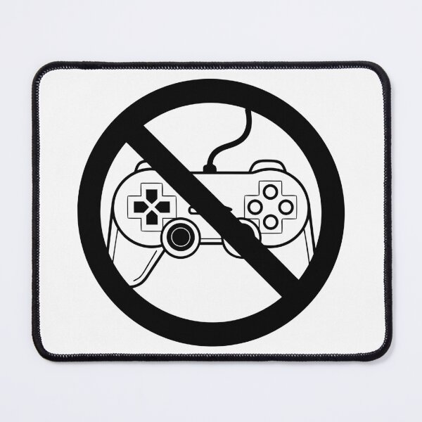 Item preview, No Gaming Sign with Controller Symbol designed and sold by AFernandesDSG.