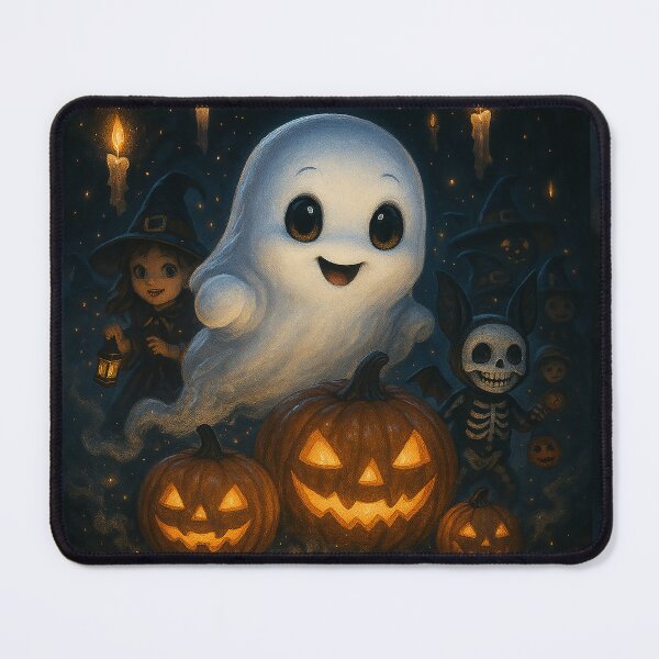 Item preview, Ghost Parade on Halloween Night designed and sold by FluffyGallery.