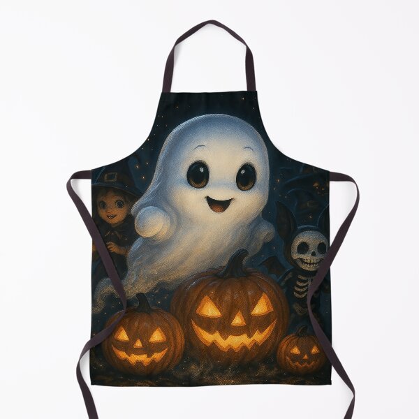 Item preview, Ghost Parade on Halloween Night designed and sold by FluffyGallery.