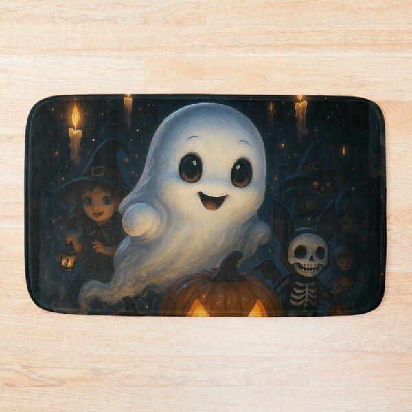 Item preview, Ghost Parade on Halloween Night designed and sold by FluffyGallery.