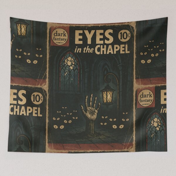 Item preview, Haunting Dark Fantasy: Eyes in the chapel designed and sold by bapupa.