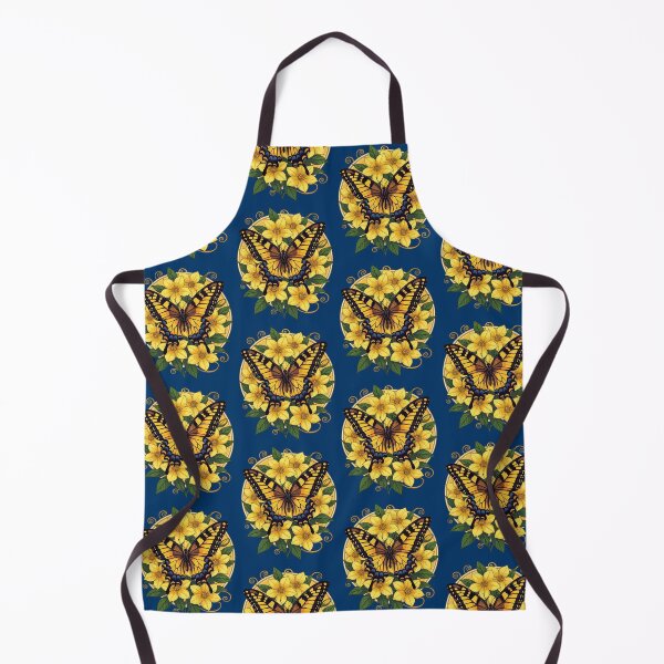 Item preview, Eastern Tiger Swallowtail Butterfly With Yellow Jasmine designed and sold by taiche.