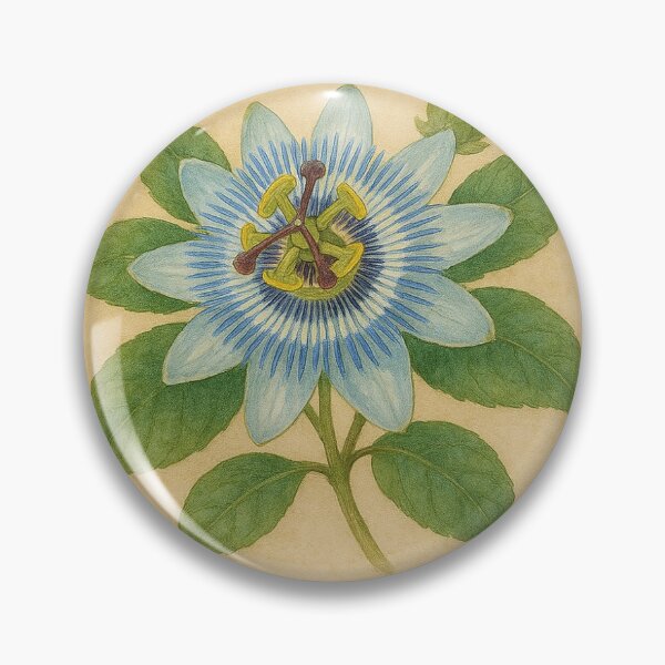 Item preview, Passiflora careulea designed and sold by bluemeching.