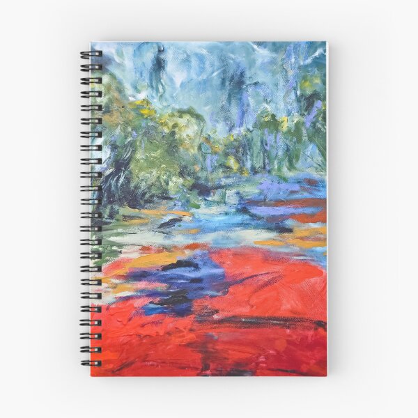 Item preview, Red in the Landscape designed and sold by Julie-Ann Vellios.