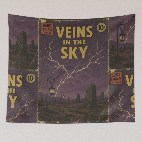Item preview, Cursed Dark Fantasy: Veins in the sky designed and sold by bapupa.