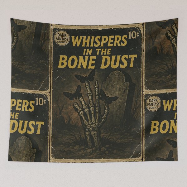 Item preview, Eerie Dark Fantasy: Whispers in the bone dust designed and sold by bapupa.