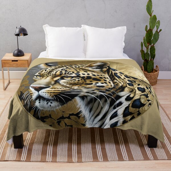 Item preview, Leopard portrait round with ramen naturally beautiful and wild designed and sold by IHImage.