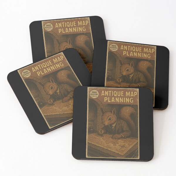 Item preview, Mysterious Dark Academia: Antique Map Planning designed and sold by bapupa.