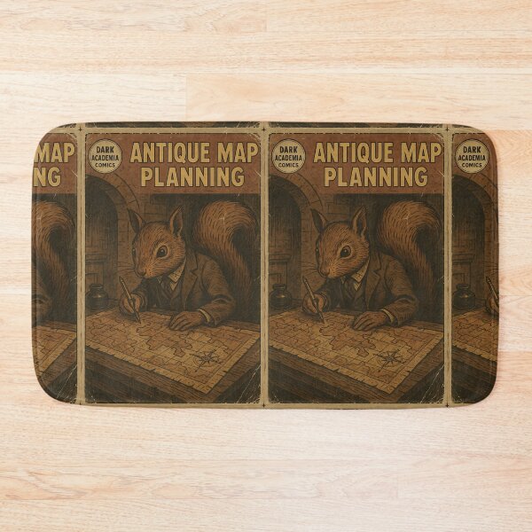 Item preview, Mysterious Dark Academia: Antique Map Planning designed and sold by bapupa.
