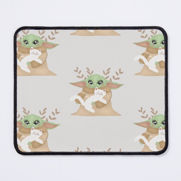 Artikelvorschau, Baby Yoda ist ein Katzenliebhaber entworfen und verkauft von kokorotheshop.